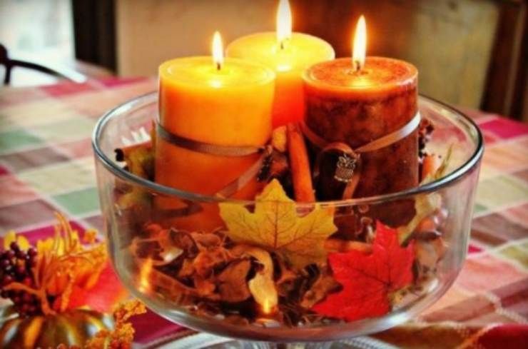 Candele autunno