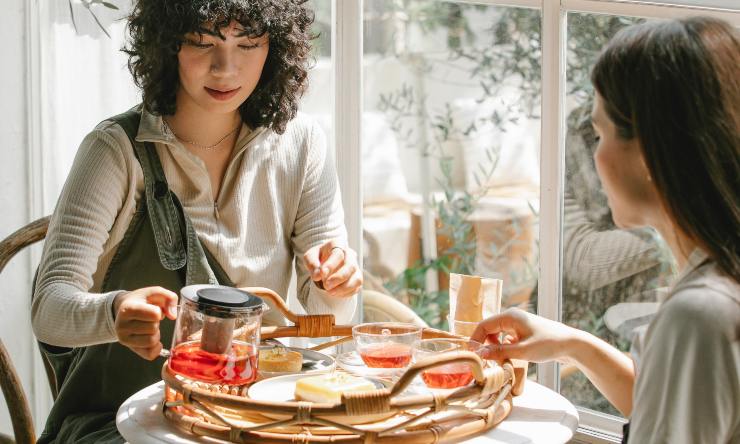 colazione tra amiche 