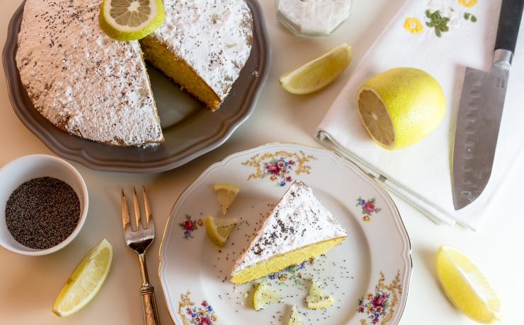 torta al limone