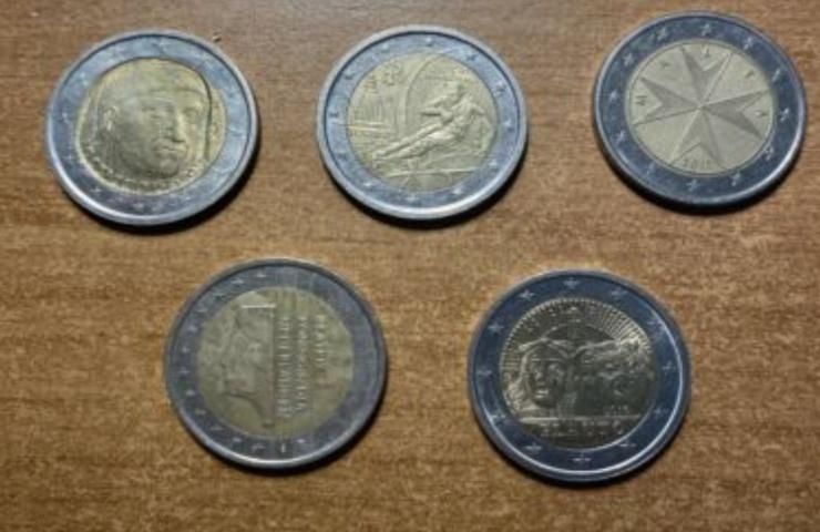 Monete da 2 euro rare quali valgono di più