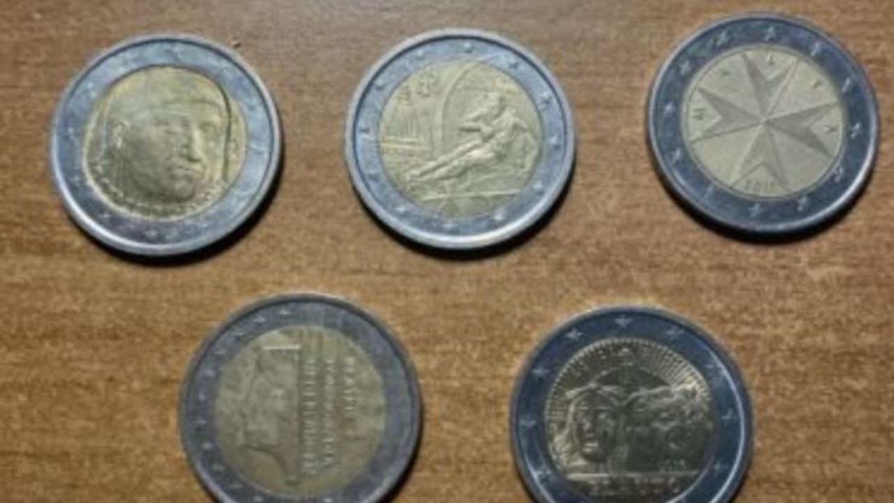 Monete da 2 euro rare