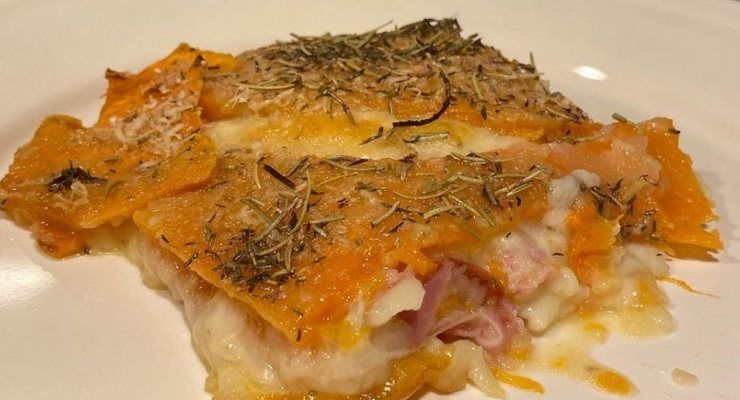 Parmigiana di zucca al forno