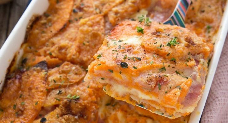 Parmigiana di zucca al forno