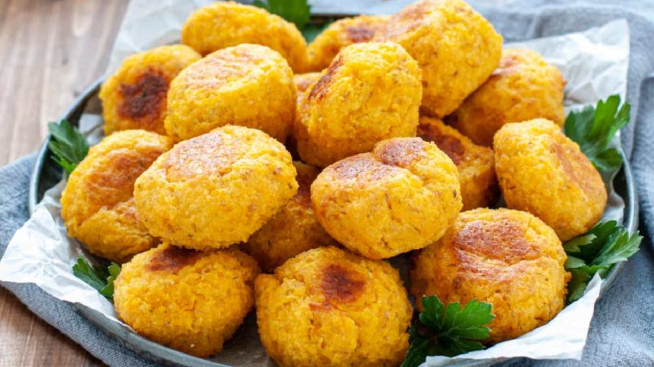 Polpette di zucca fritte o al forno