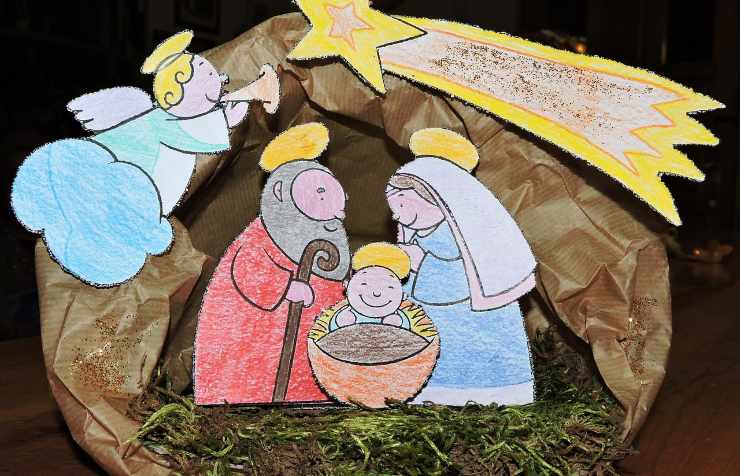 Presepe di carta