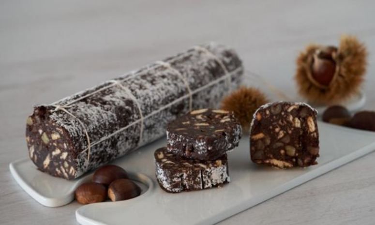 Carlo Cracco salame cioccolato ricetta stellata