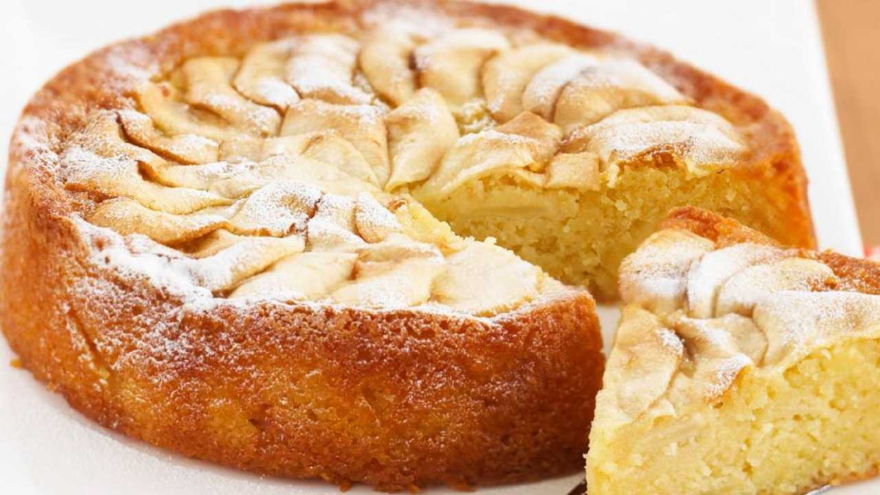 Torta di mele trucco Cracco