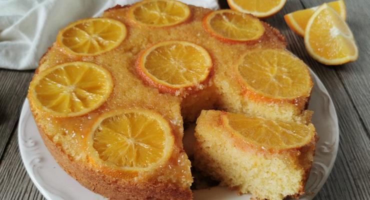 Come preparare Torta rovesciata all'arancia