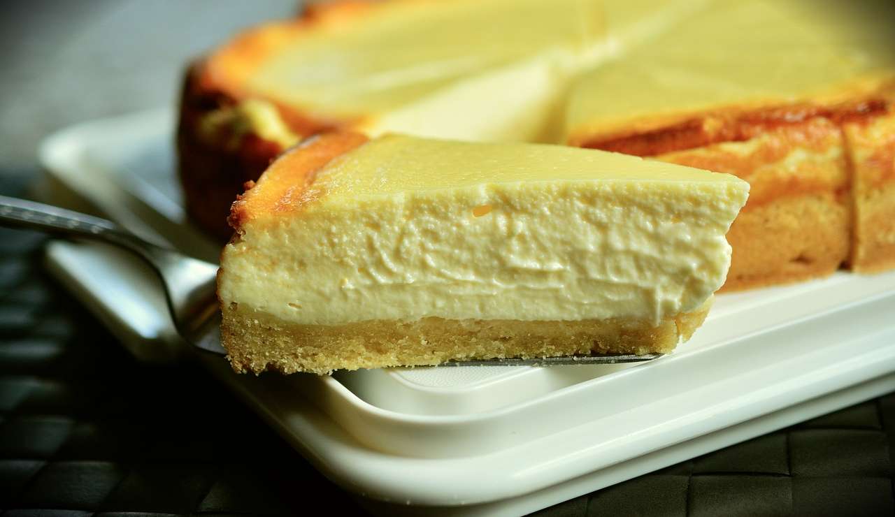 cheesecake di sfoglia al limone e mascarpone