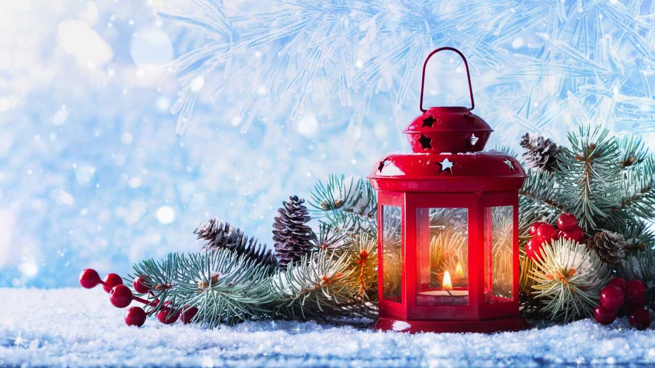 decorazioni natalizie lanterne