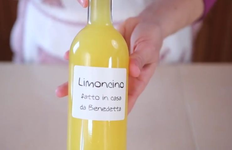 Limoncello fatto in casa