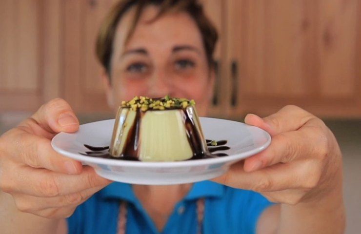 Panna cotta al pistacchio