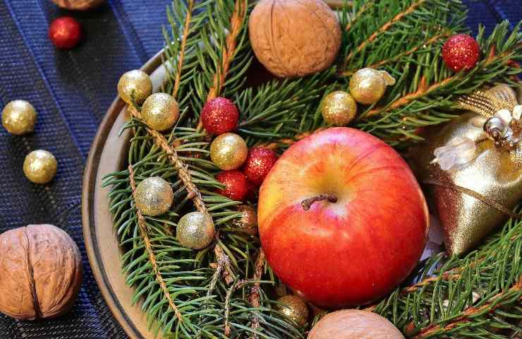 Basta una mela per salvare il menù di Natale