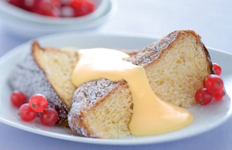 Crema zafferano pandoro