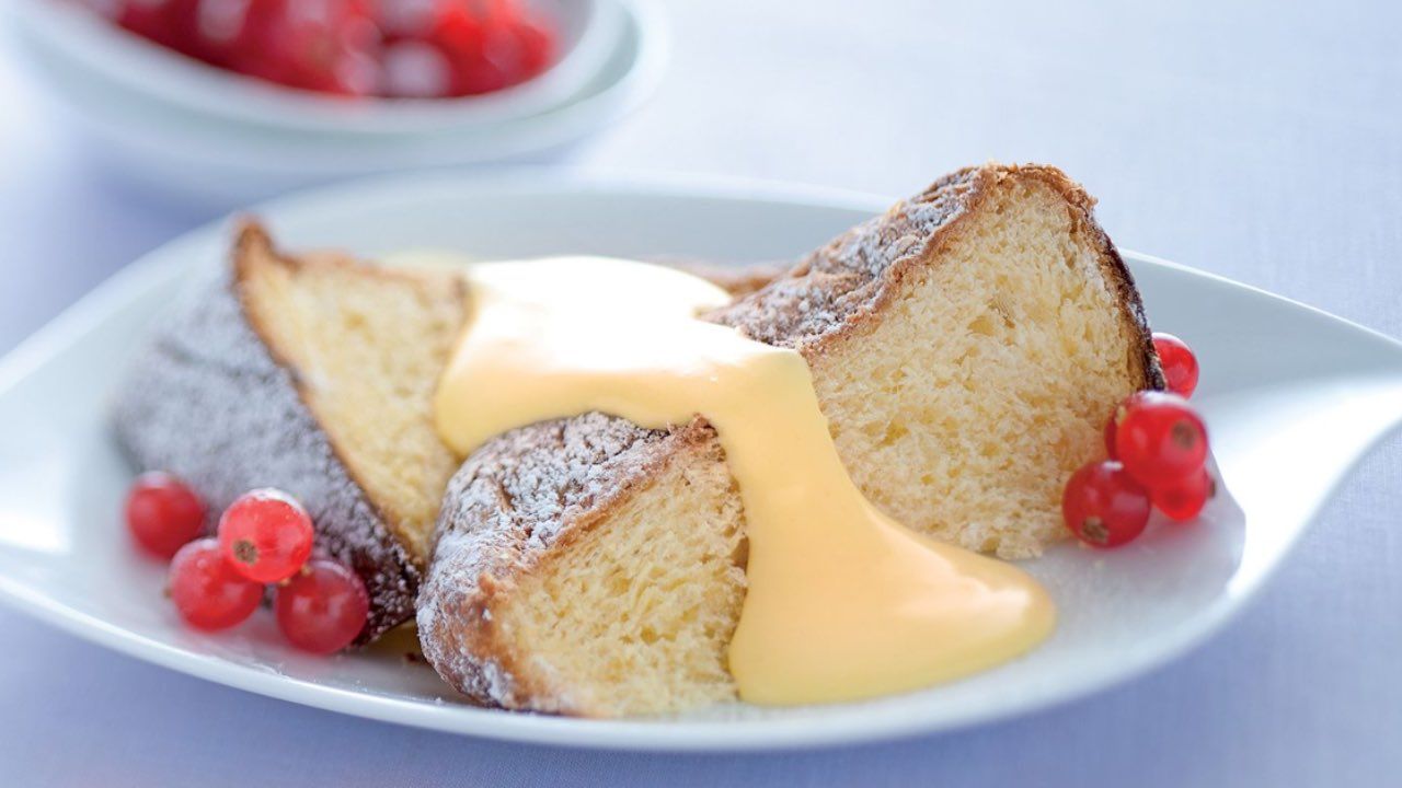 Crema zafferano pandoro