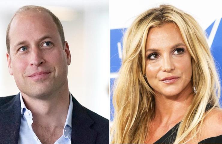 Il principe William e Britney Spears