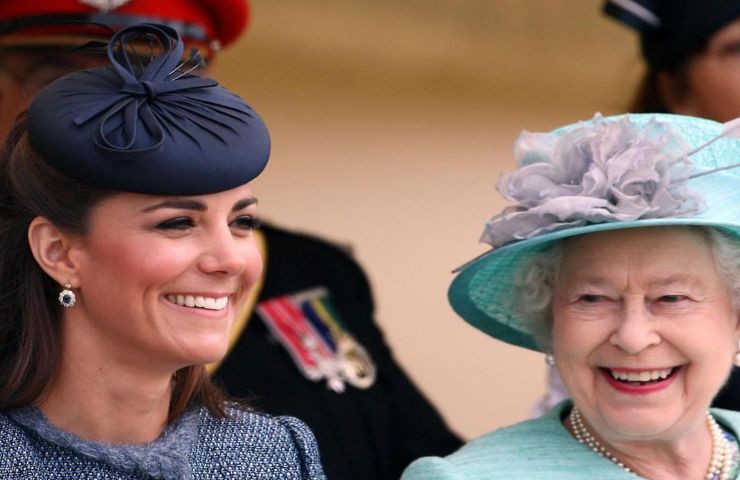 La Regina Elisabetta e Kate Middleton