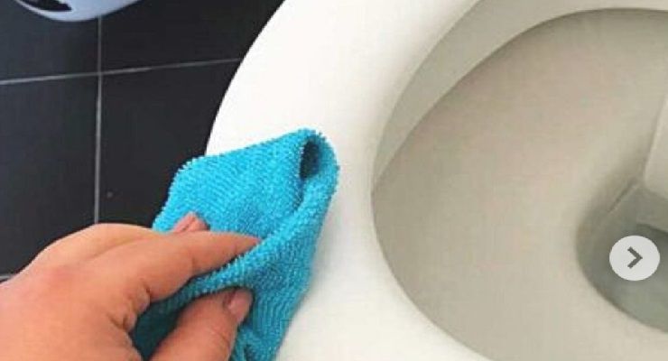 sbiancare e igienizzare tavoletta WC