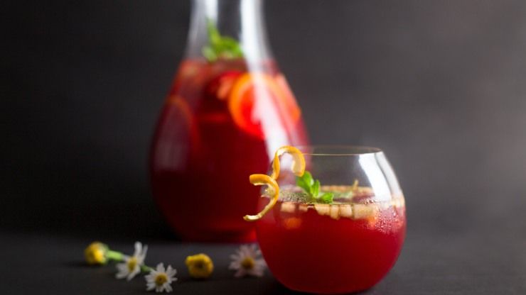 ricetta sangria di Natale