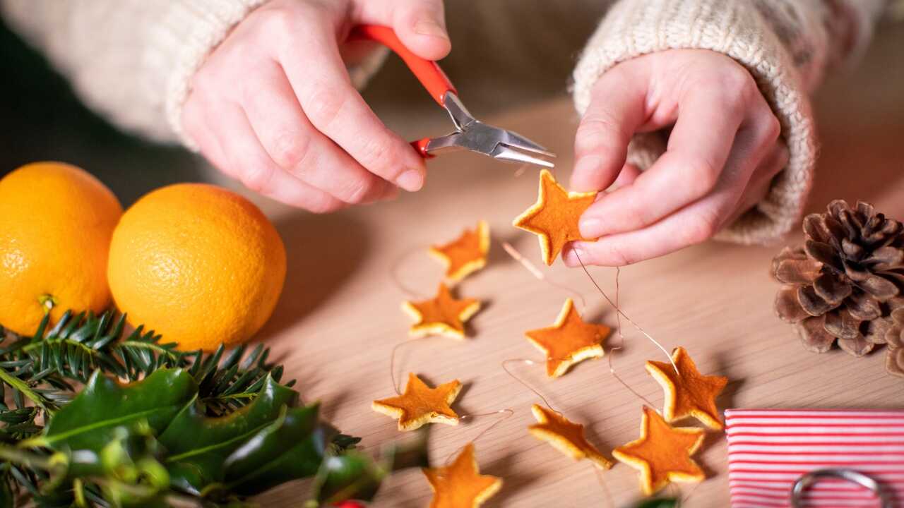 decorazioni fai da te albero natale