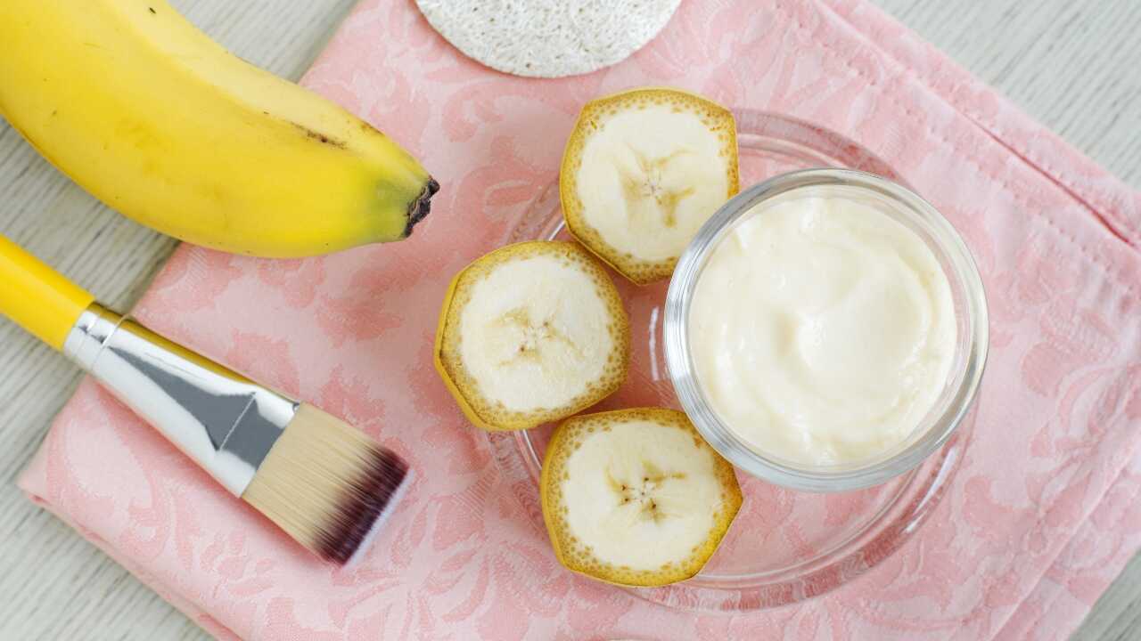 maschera capelli banana