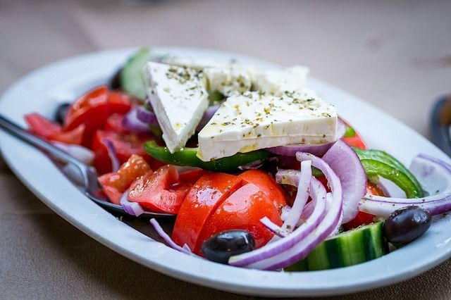 feta con verdure