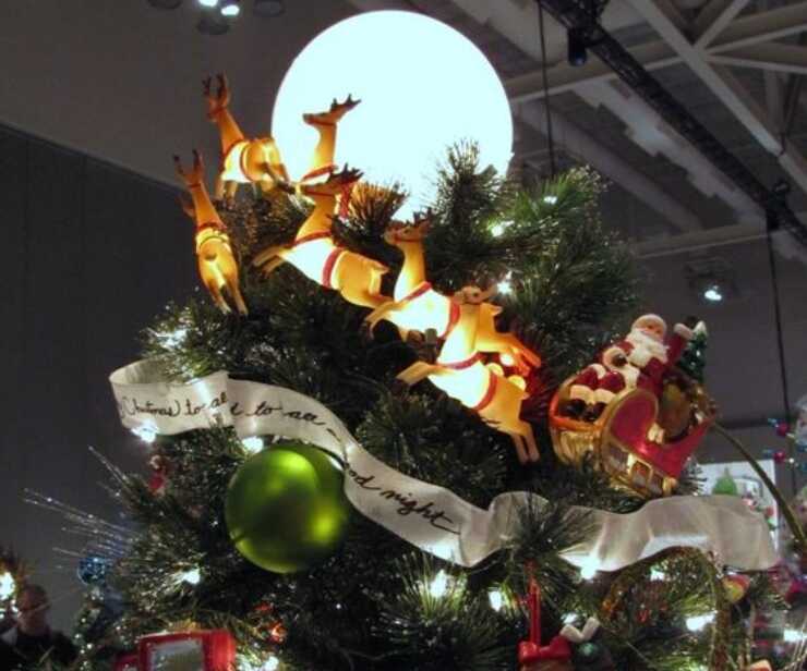 puntale albero natale