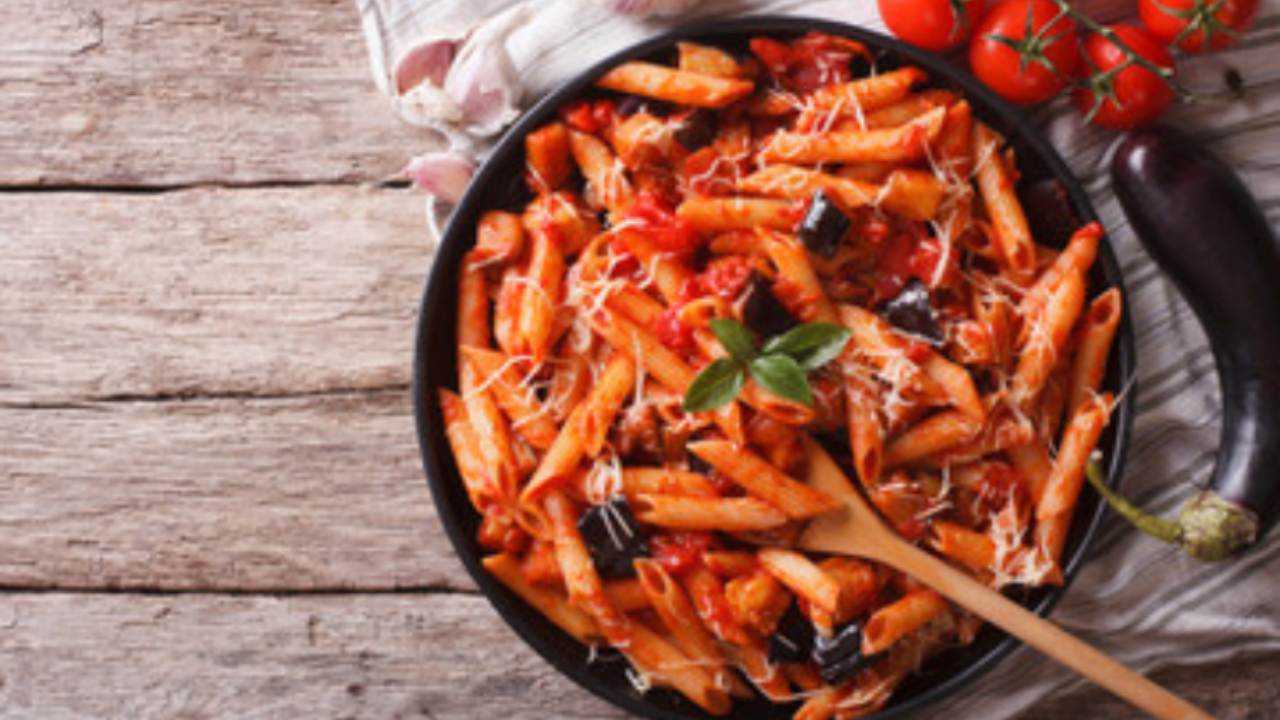 pasta alla norma light