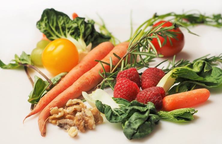 Frutta verdura carboidrati