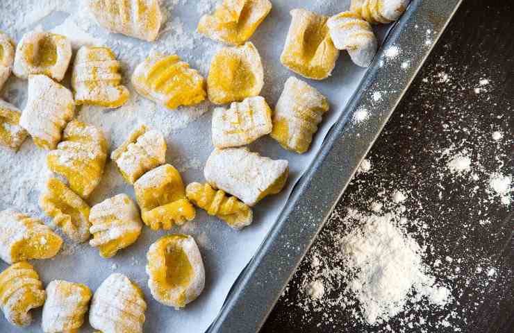 La ricetta per gli gnocchi