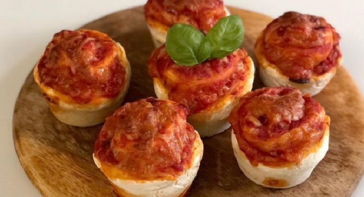 Muffin alla pizza 120 calorie