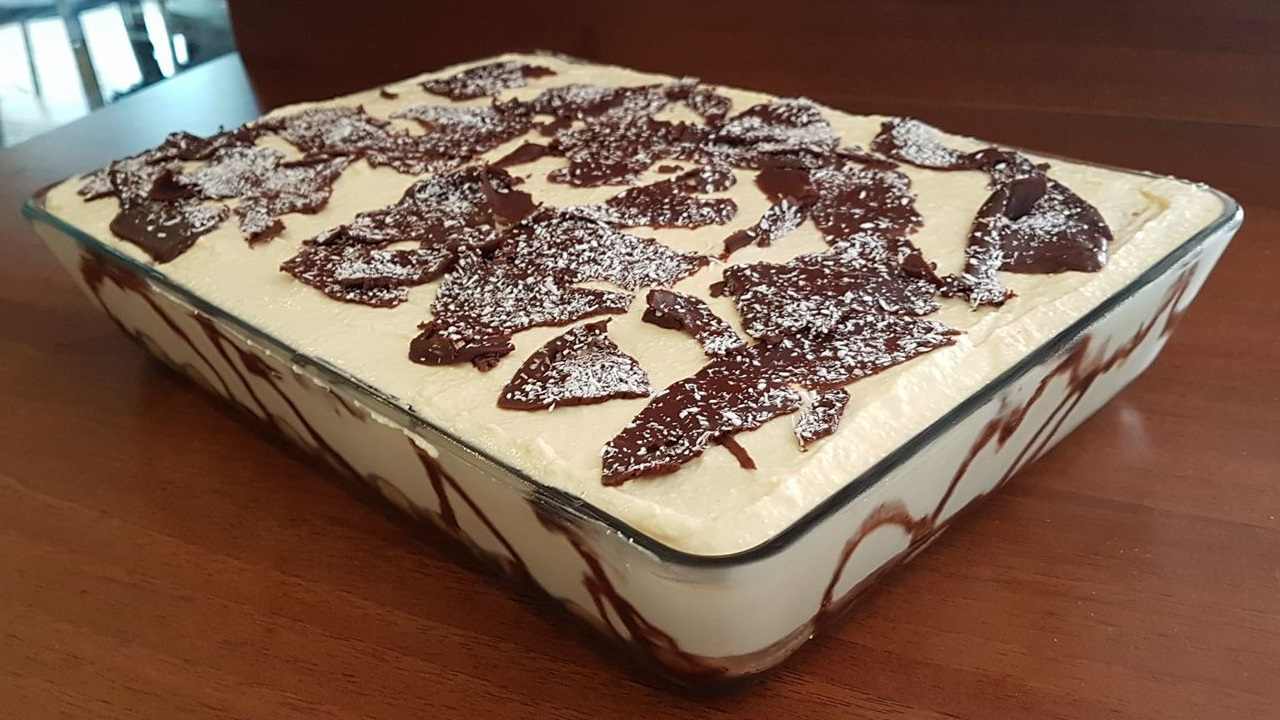 Tiramisù cioccolato e cocco