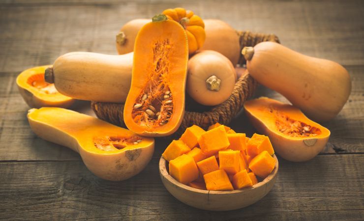 mangiare Zucca cruda