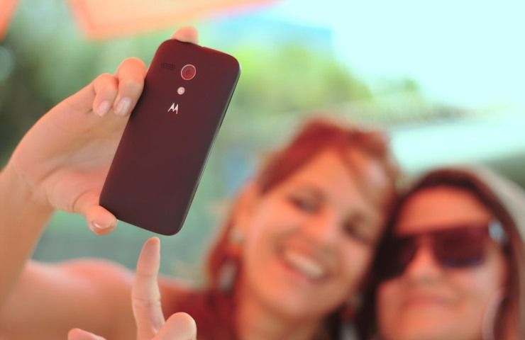 Selfie donne