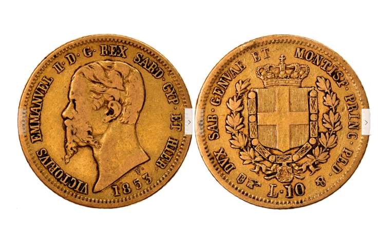 10 lire Vittorio Emanuele II