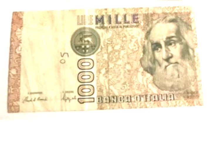 1000 lire Marco Polo fronte