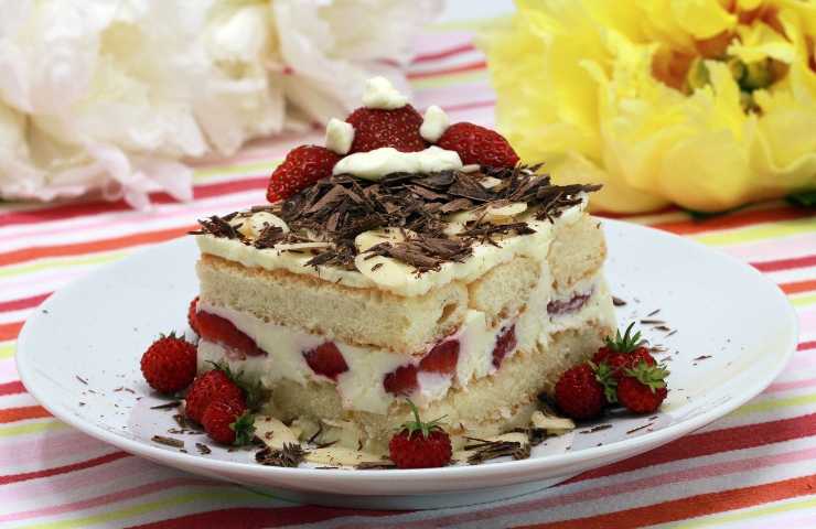 ricetta primavera tiramisù fragole