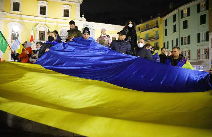 Sit-in contro il conflitto armato