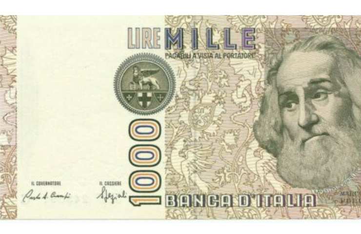 Mille lire Marco Polo valore