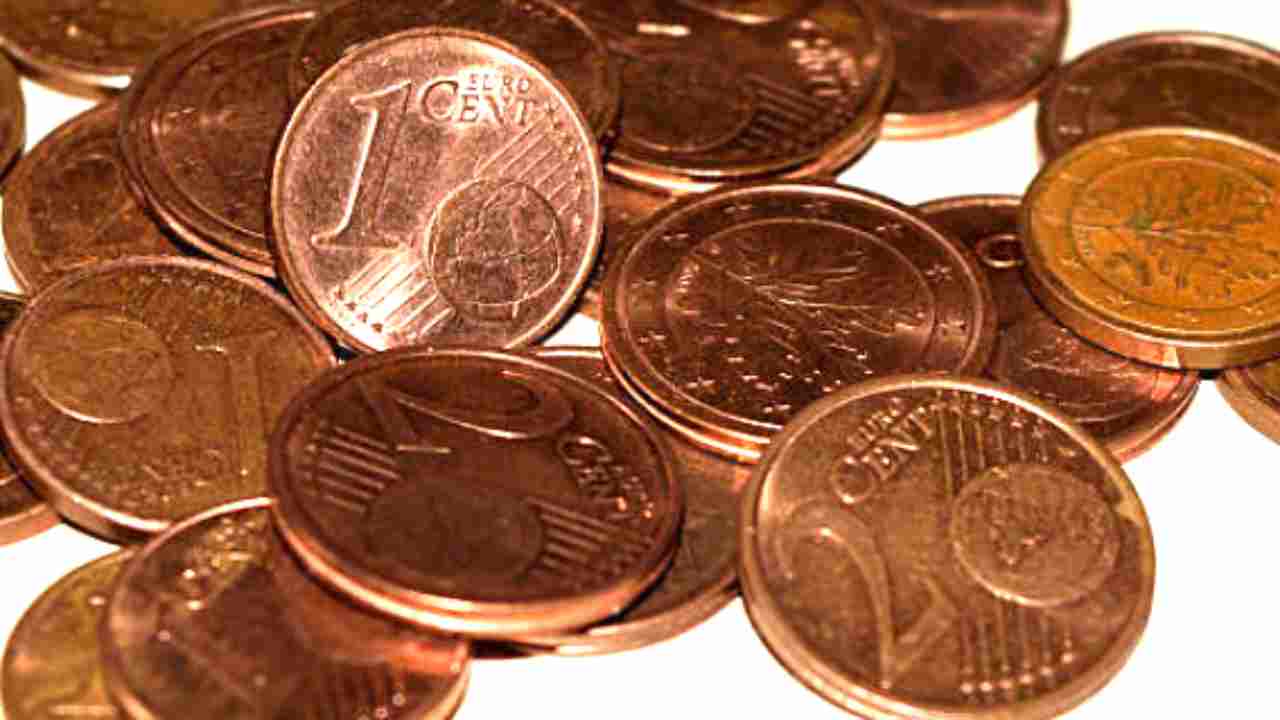 Monete da 1 e 2 centesimi