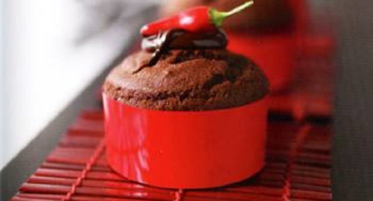 Muffin cioccolato e peperoncino