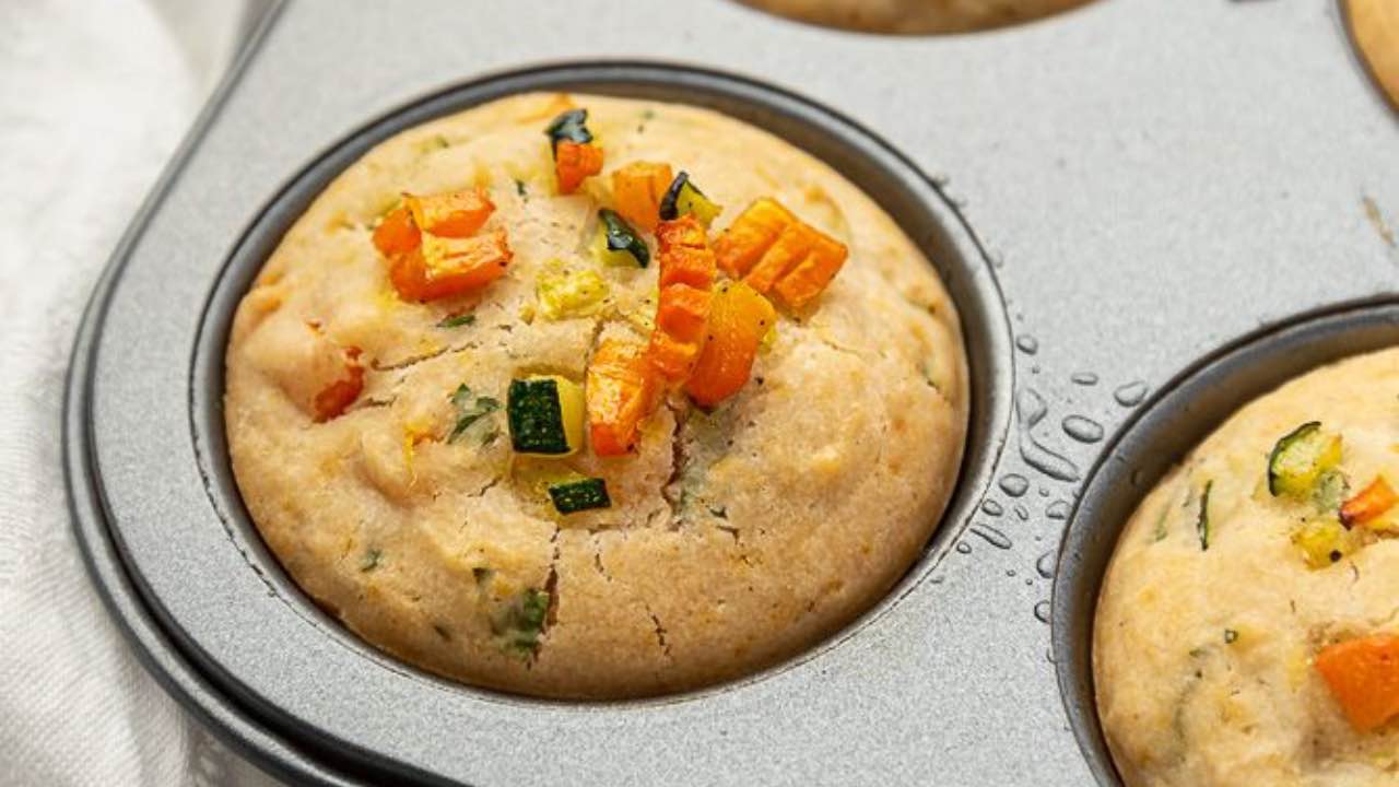 muffin salati verdure