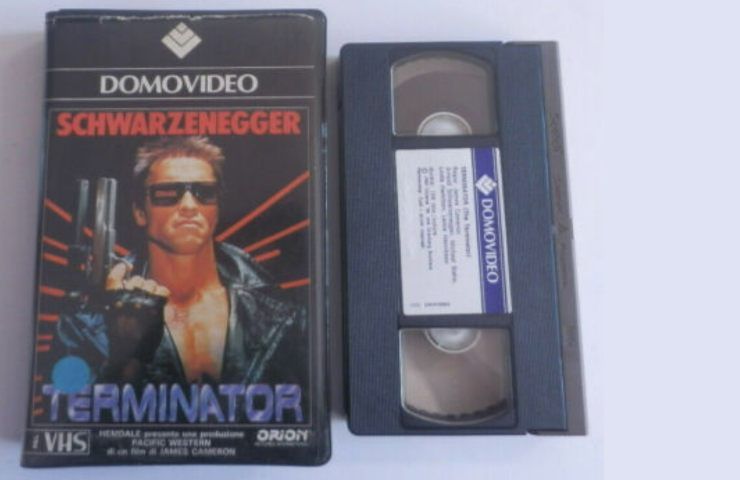 Videocassetta di Terminator