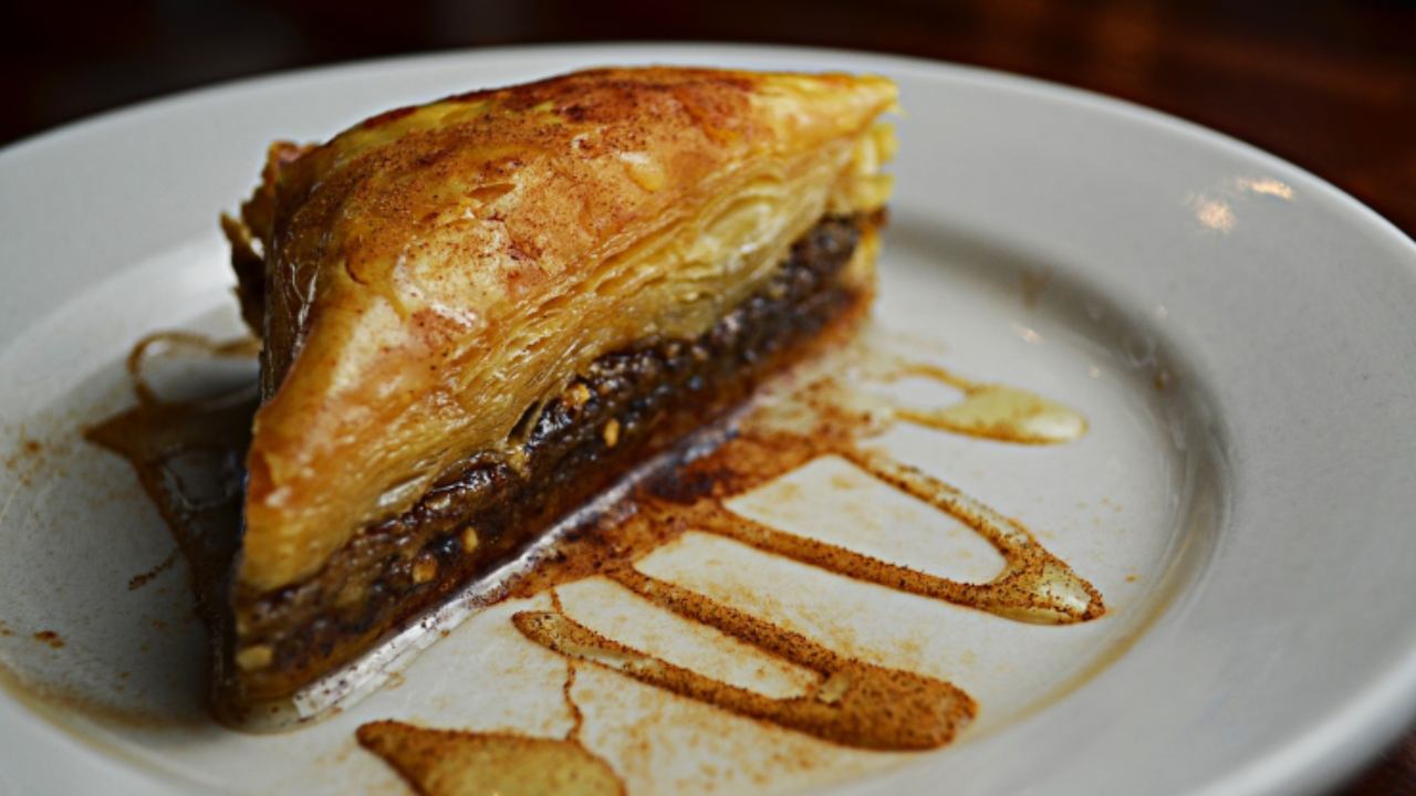 Baklava alla crema di nocciola senza usare la bilancia