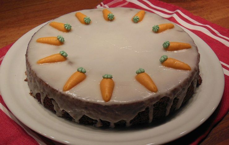 Torta carote e yogurt