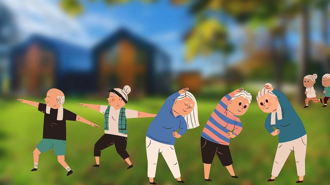 Attività fisica moderata per gli anziani