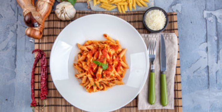 penne al baffo ricetta