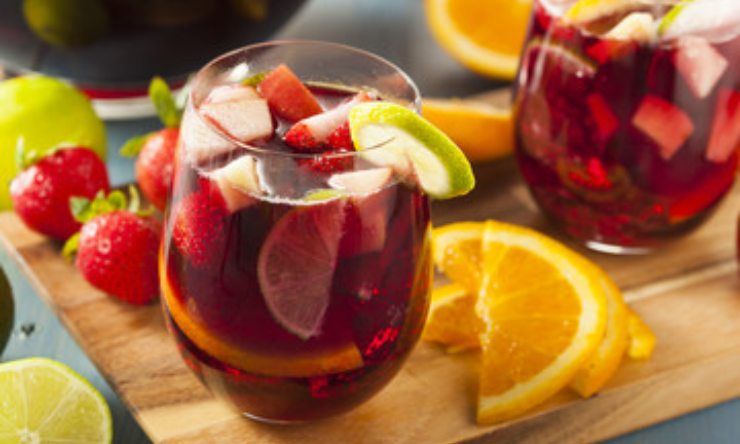 sangria in bicchiere