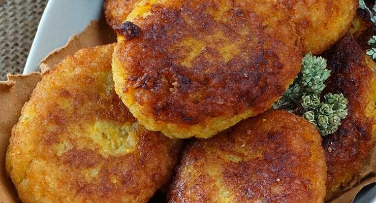 Cotolette vegane di zucca