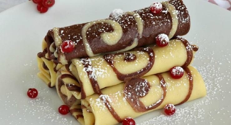 Crepes bicolore light 130 calorie